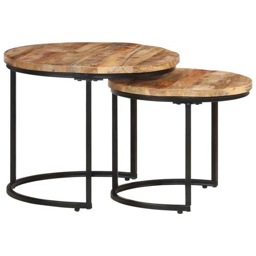 Nesting tables round coffee - 2,
