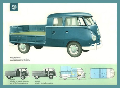 1960 volkswagen crew - 1960,