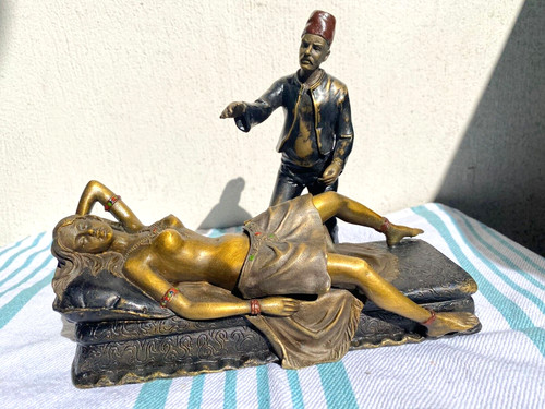 Bronze sculpture erotic - , the