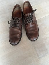 Italian Leather AS98 Womens Brogues Size 39 Brown