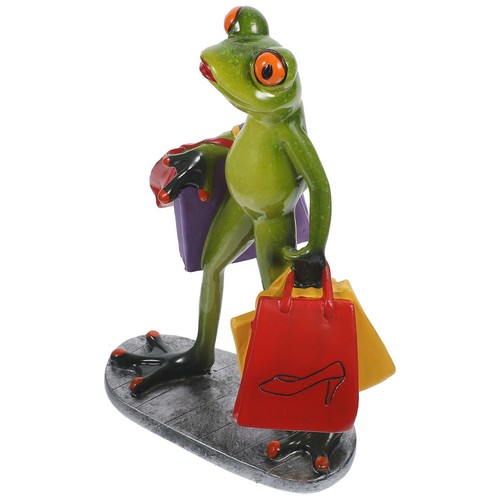Resin shopping frog shape - resin,
