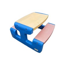 Little tikes large toddler picnic table primary colours seats 4 (18mths to 5yrs)