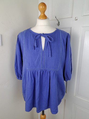 Collection blue smock puff - collection,