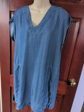 Beautiful Denim Look Dress In