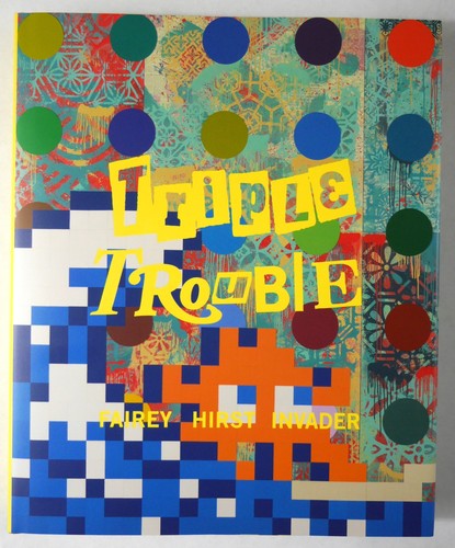 Damien hirst triple trouble - /,
