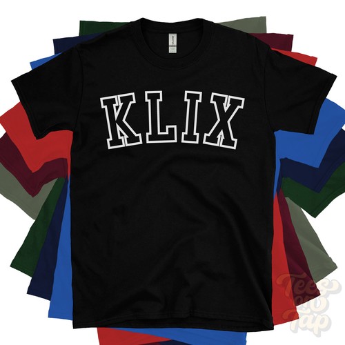 Klix shirt retro - t-shirt, varsity