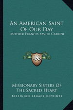 An American Saint of Our Day