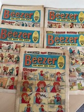 Beezer Comics x 5 - all 1969 editions
