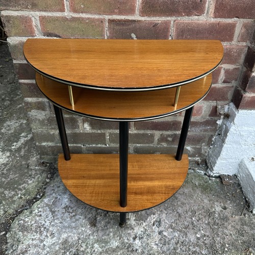 Mid century half moon console - mid,
