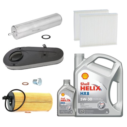 Full service kit shell hx8 - full, 6l