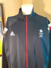 Adidas Team GB Sochi 2014 Tracksuit Jacket Long Sleeve Size UK 2XL VGC 