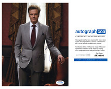 Colin Firth Signed Autographed