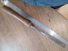 Aaron Hildick DIAMIC Sheffield bowl? gouge~5/16" L~17 1/4" H~7 7/8" w~268 gram