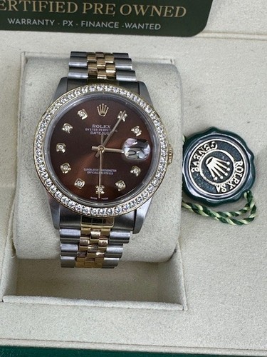 Rolex chocolate 36mm - chocolate,