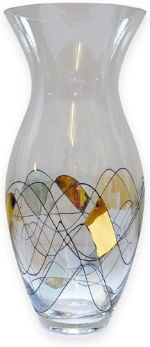 Nobile glassware gold mosaic - glassware,