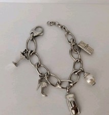 DKNY PARTY SPARKLING CHARMS BRACELET 
