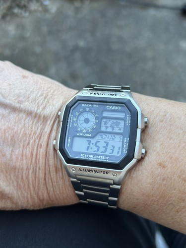 Casio 1200whd 1avef - ae-1200whd-1avef, "casio