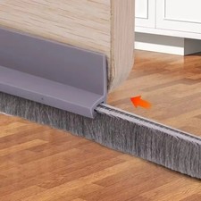 1 Meter Self adhesive Draught Excluder Brush Strip Door Window Seal Tapes UK