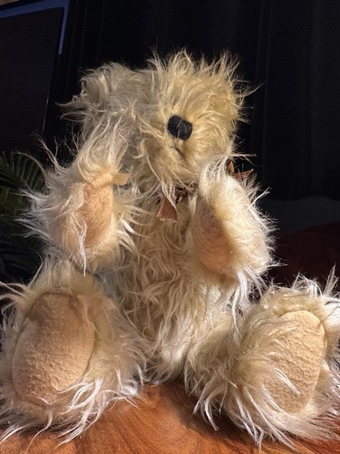 Vintage style shaggy teddy - vintage,