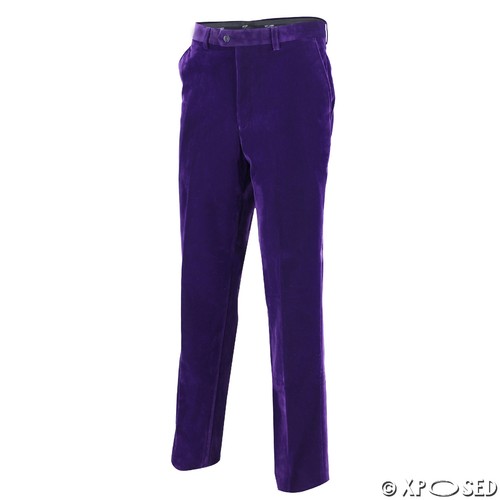 Mens purple velvet - purple, vintage