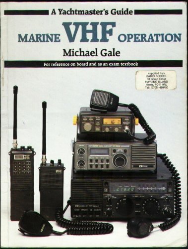 Marine vhf operation - operation, by