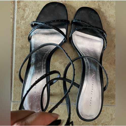 Zara black high - , heels