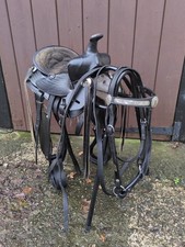 Pony Western Saddle & Bridle *Free Postage*