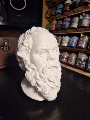 Socrates bust greek - socrates,