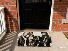 TOM OF FINLAND DOOR MAT BATH