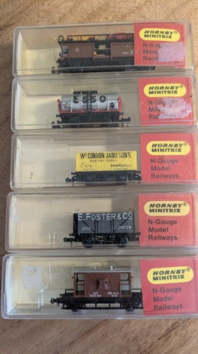 Hornby minitrix gauge wagons - gauge,