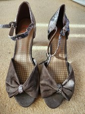  BROWN LEATHER UPPER WIDER