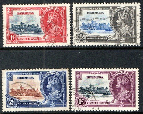 1935 silver jubilee sets u - sets, f/u