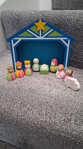 Piece children wooden - 10-piece,