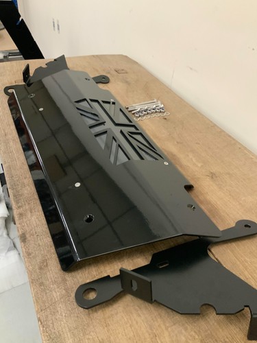 Gloss black union jack sump - gloss,