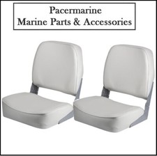 Pair White Folding Boat 28oz
