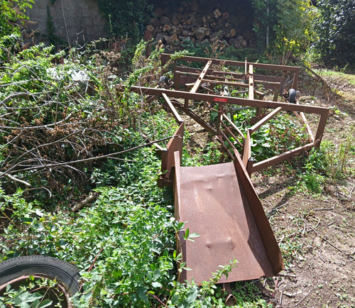 Cooks flat bale - flat, sledge