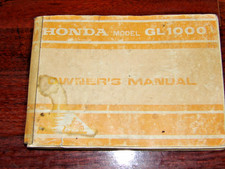 1975 Honda GL1000 Owner's