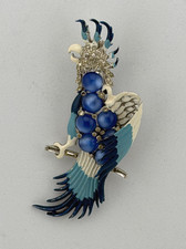 Coro Brooch Cockatoo Parrot