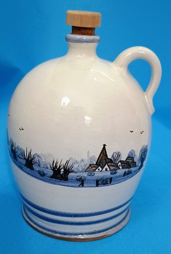 Salt glazed stoneware whiskey - stoneware,
