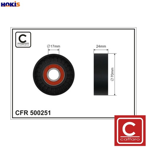 Tensioner pulley vribbed belt - tensioner,