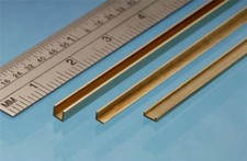 Albion Alloys Brass Angle 4 x 4 mm x 305 mm From Chronos Ref A4