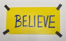 Ted Lasso BELIEVE sign Adhesive Pads Not Included