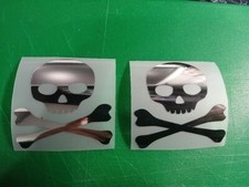2 x Skull Crossbones Vinyl