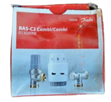 Danfoss RAS-C2 10mm Thermostatic + Locksheld Radiator Valve 013G6006 TRV