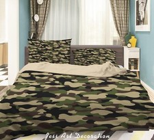 3D Vintage Camouflage Pattern