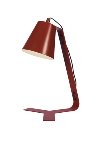 Matte red table lamp bangoran - matte,