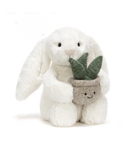 Jellycat cream bunny with - cream,