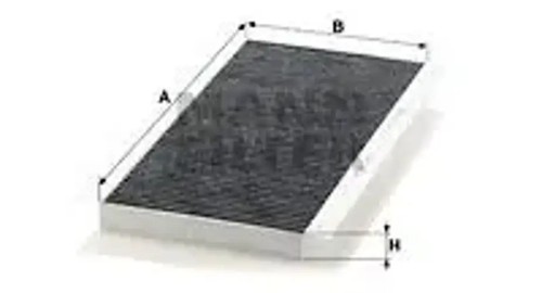 Cabin filter eng compart - cabin,