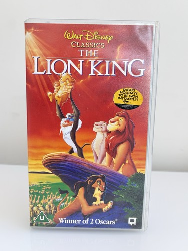 The lion king vhs video - king,