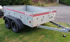 Trailer - Caddy 640 - double axle trailer.  6ft x 4ft  (used, unbraked)